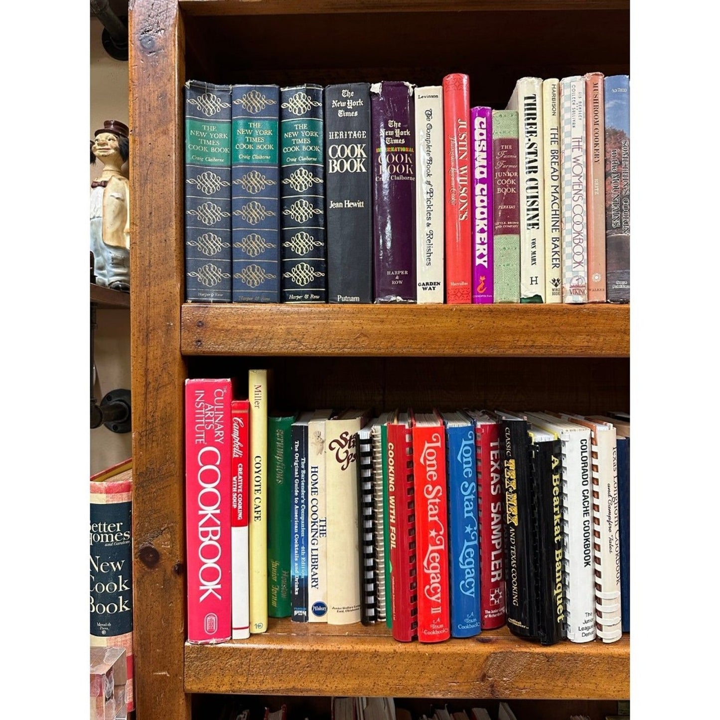 Mix of over 20 pounds of cookbooks