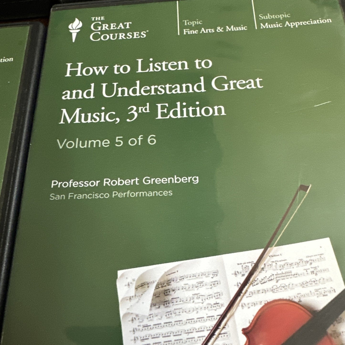 How to Listen to and Understand Great Music by Robert Greenberg (Compact Disc)