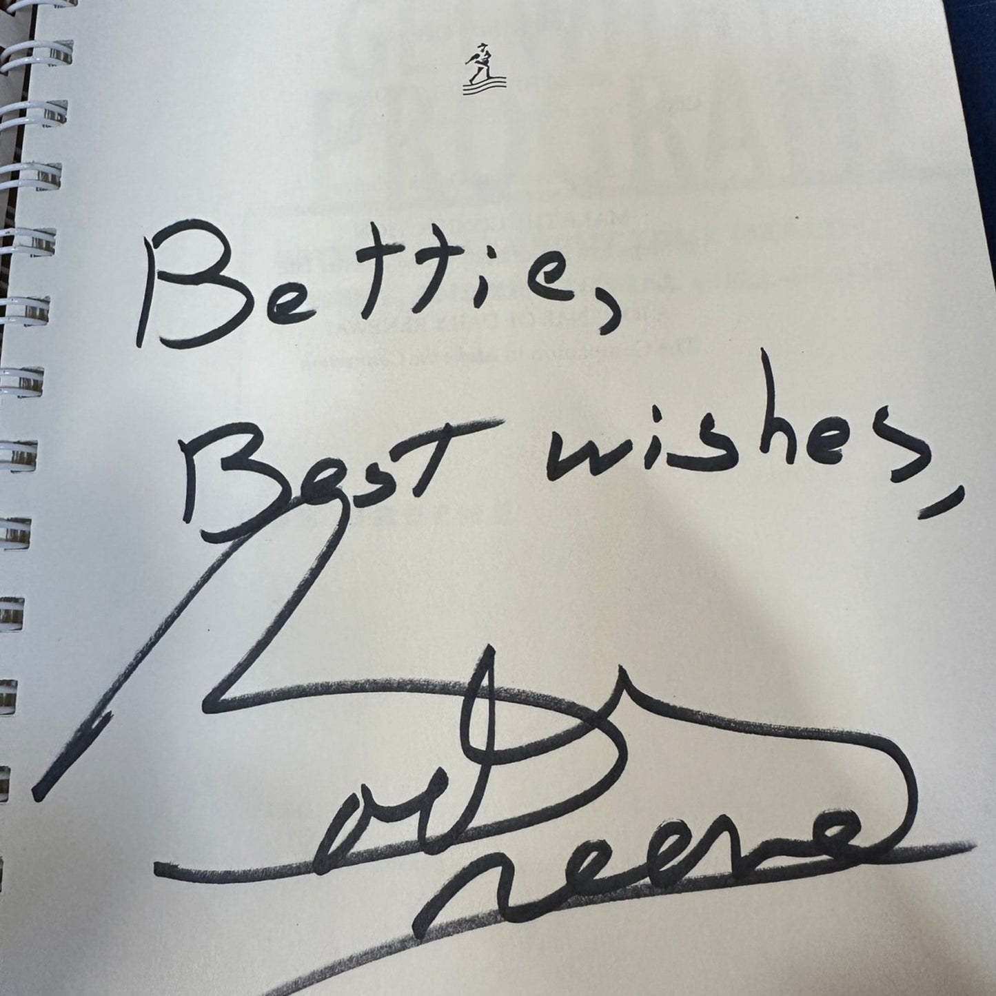Book  GET WITH THE PROGRAM! by Bob Greene signed
