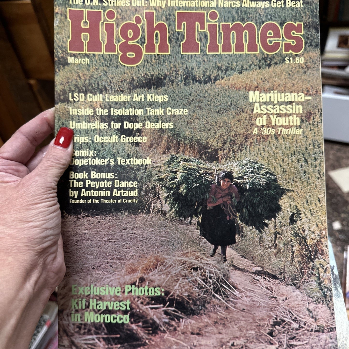 Vintage - High Times Magazine, Feb/March 1976, number 8