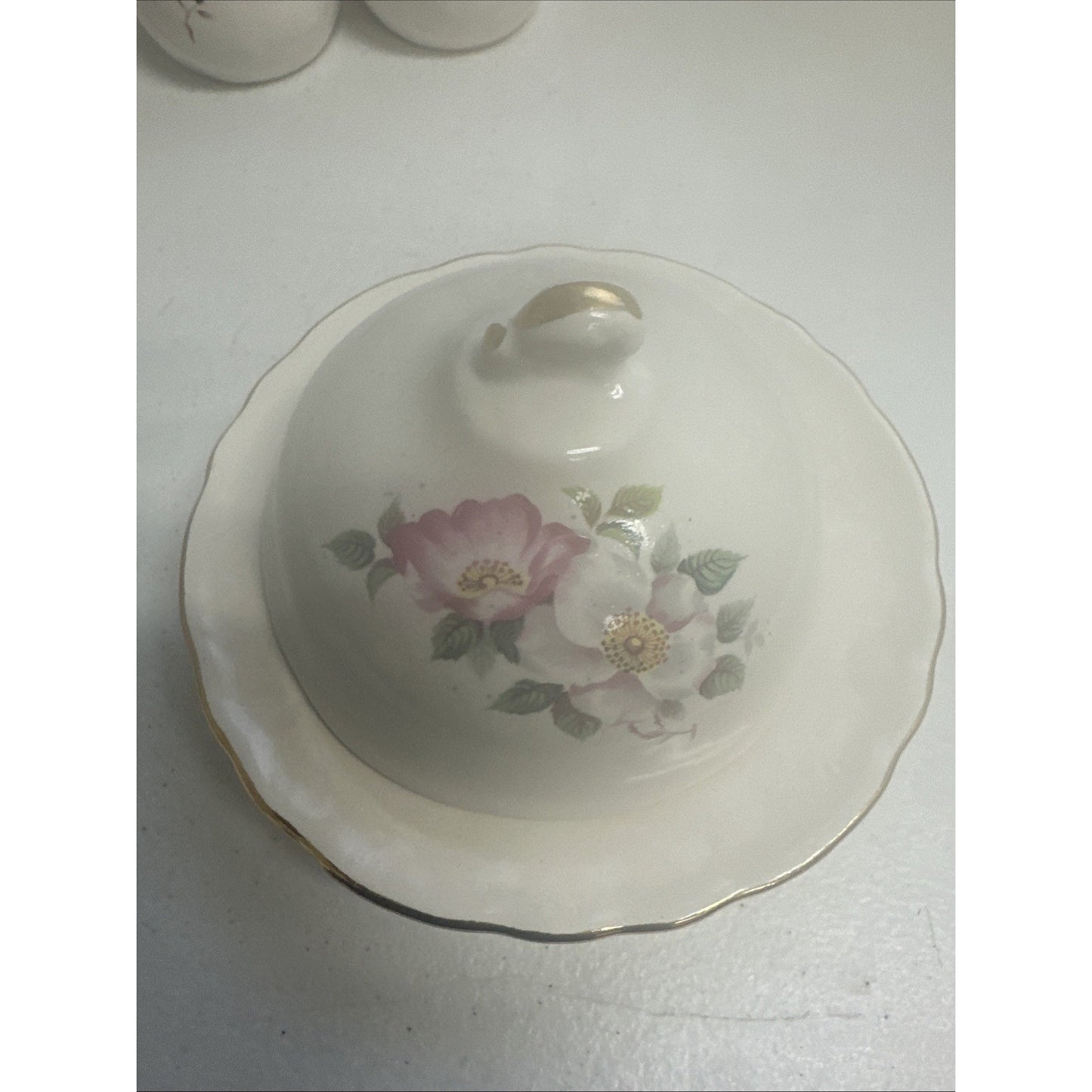 Vintage The House Of Webster Wild Briar Rose Ceramics Pottery
