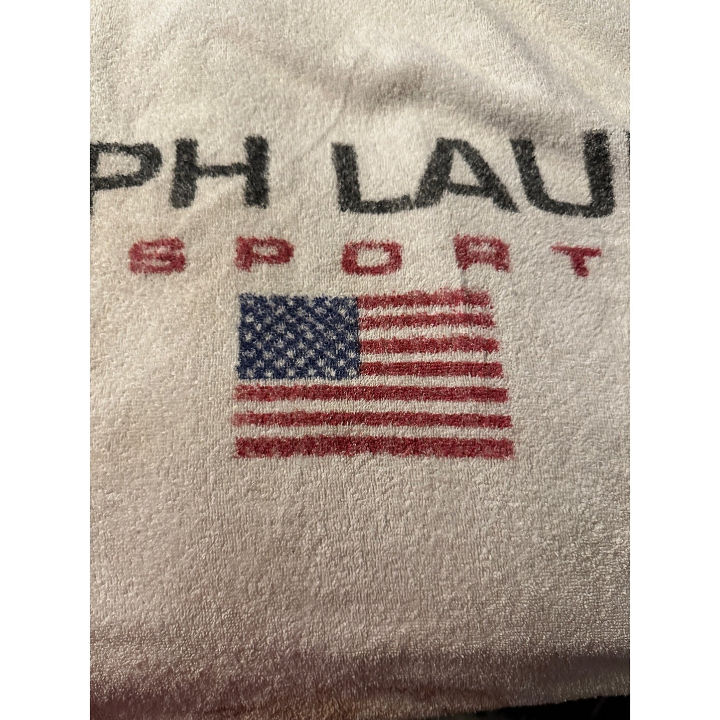 Vintage Polo Ralph Lauren Basketball Bear beach towel