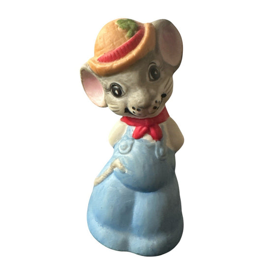 VTG. Jasco Hand Painted Mouse Bell Japan