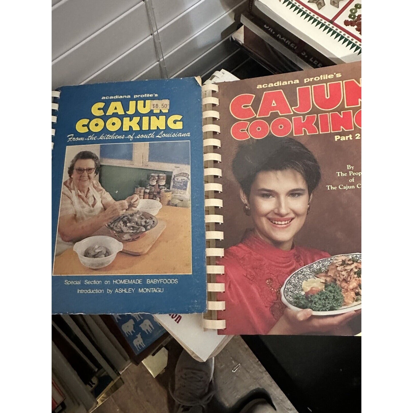 Acadiana Profile's Cajun Cooking Part 1 & 2 by Trent Angers (Spiral)