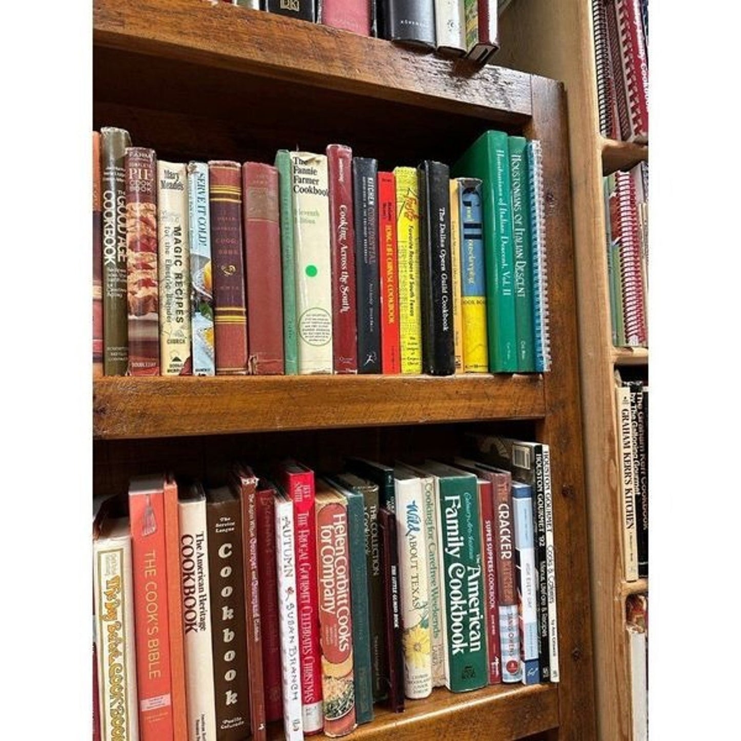 Mix of over 30 pounds of cookbooks