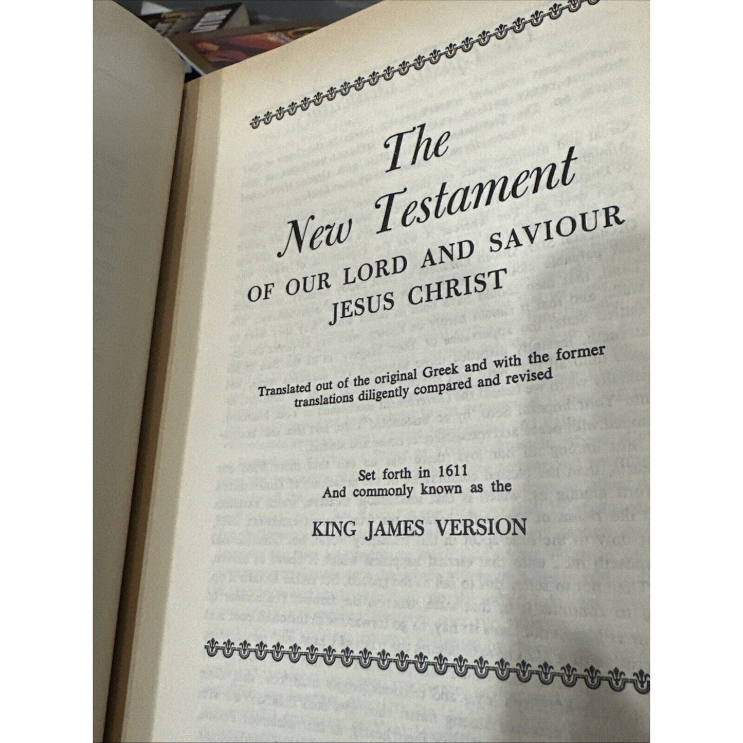 The Four Translation New Testament Bible Parallel Edition KJV NASB Williams Beck