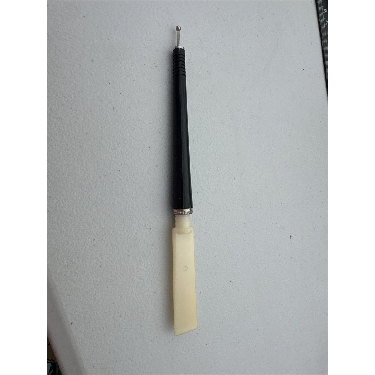 Vintage Chartpak Adjustable Burnisher Black And White Metal Plastic EUC