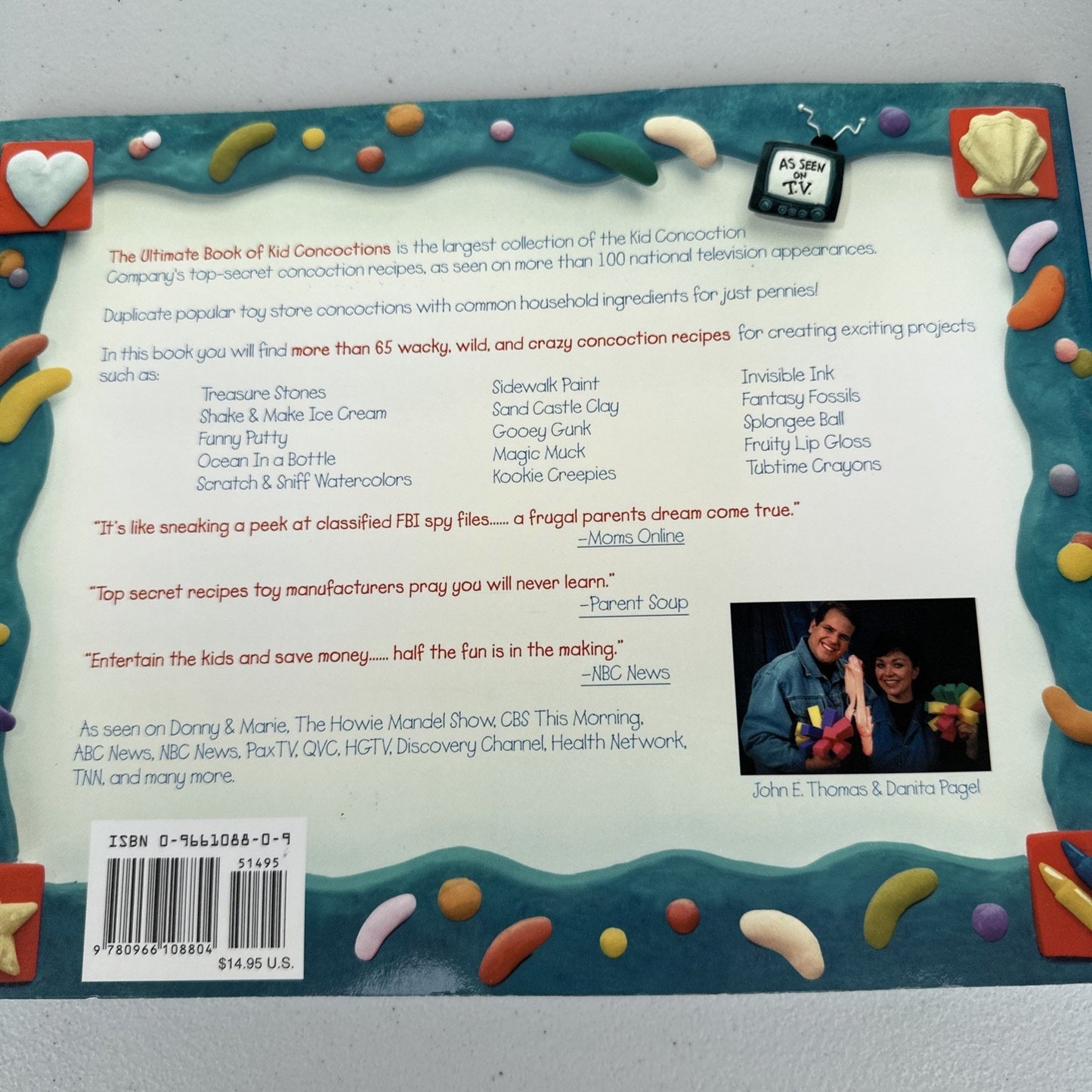 The Ultimate Book of Kid Concoctions: More Than 65 Wacky, Wild & Crazy by Thomas
