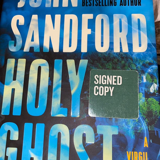 John Sandford Holy Ghost  HC Signed