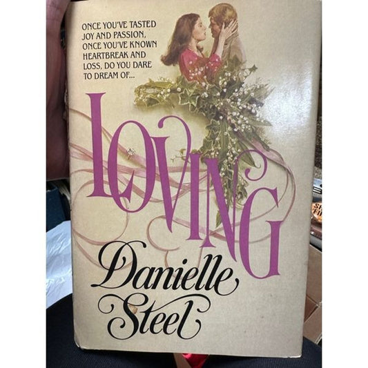 Hardcover Danielle Steel Book titled Loving