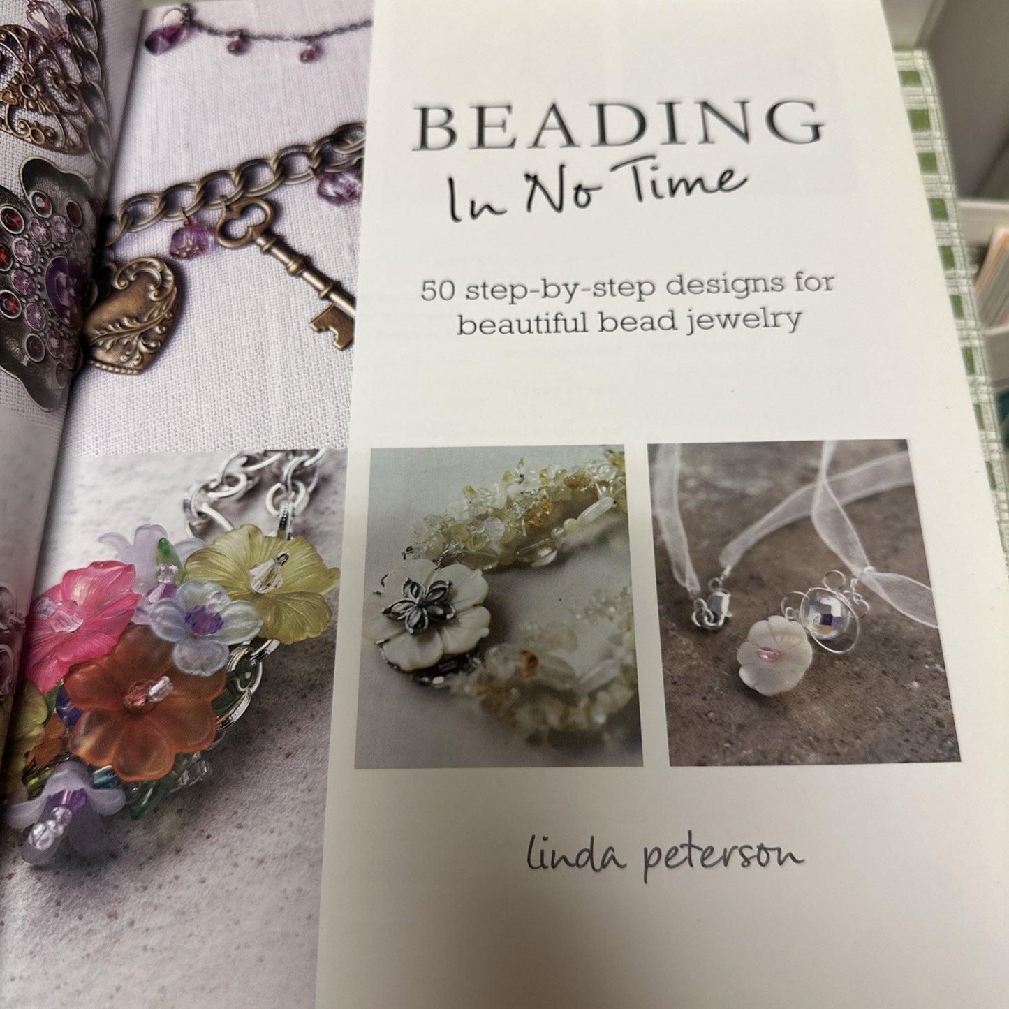 Beading in No Time 50 Step by Step Jewelry Designs by Linda Peterson Paperback
