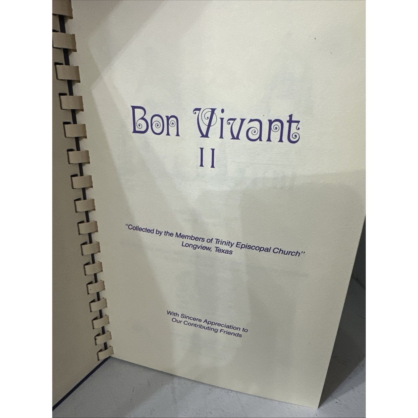 Bon Vivant II (Plastic Comb, 1986) Trinity Episcopal Church, Longview, TX