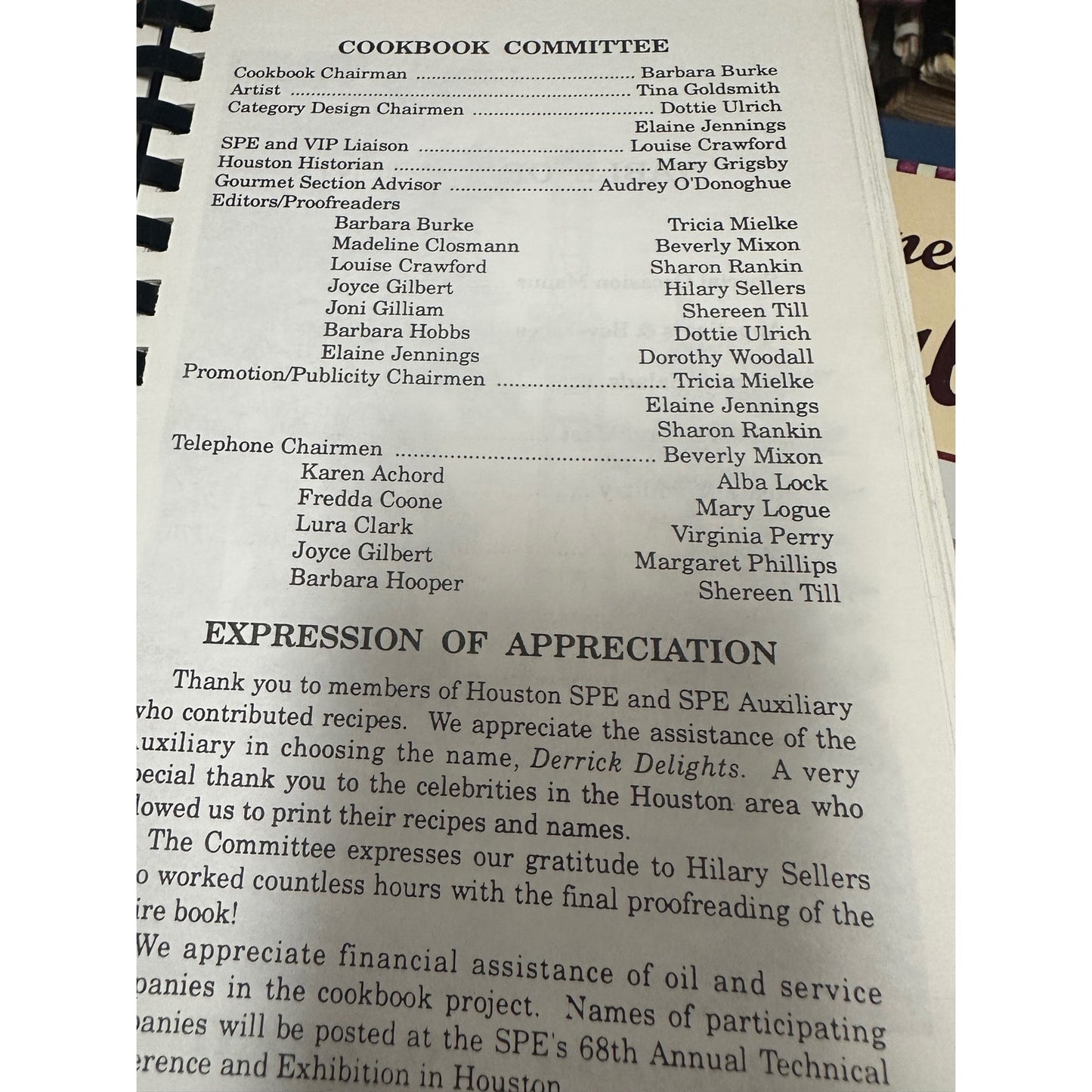 derrick delights houston society of petroleum engineers auxiliary