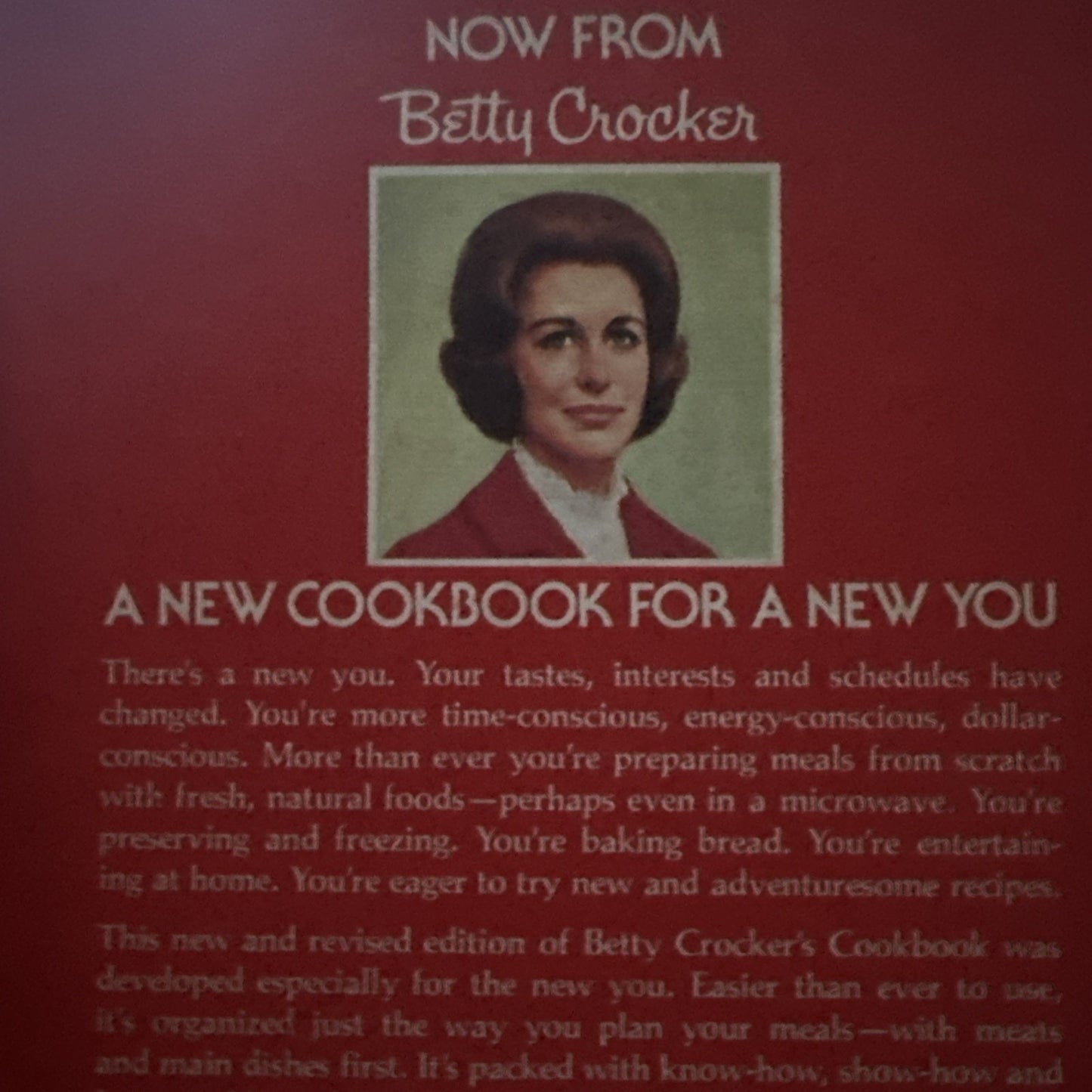 Betty Crocker COOKBOOK New and Revised Edition 1978 Recipes Cook Hard Cover