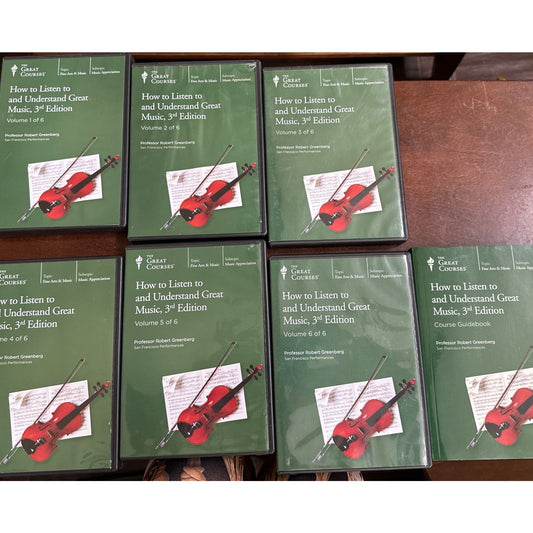How to Listen to and Understand Great Music by Robert Greenberg (Compact Disc)