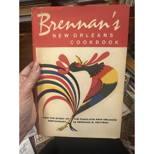 Brennan's New Orleans Cookbook Vintage 1964 New Revised Edition Hermann Deutsch