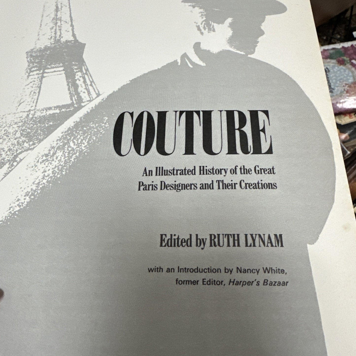 Couture An Illustrated History of The Great Paris Designers Hardcover 1972