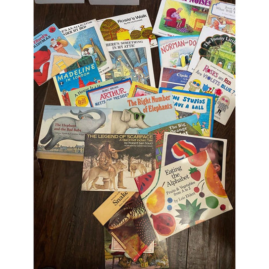 30 random children paperback books