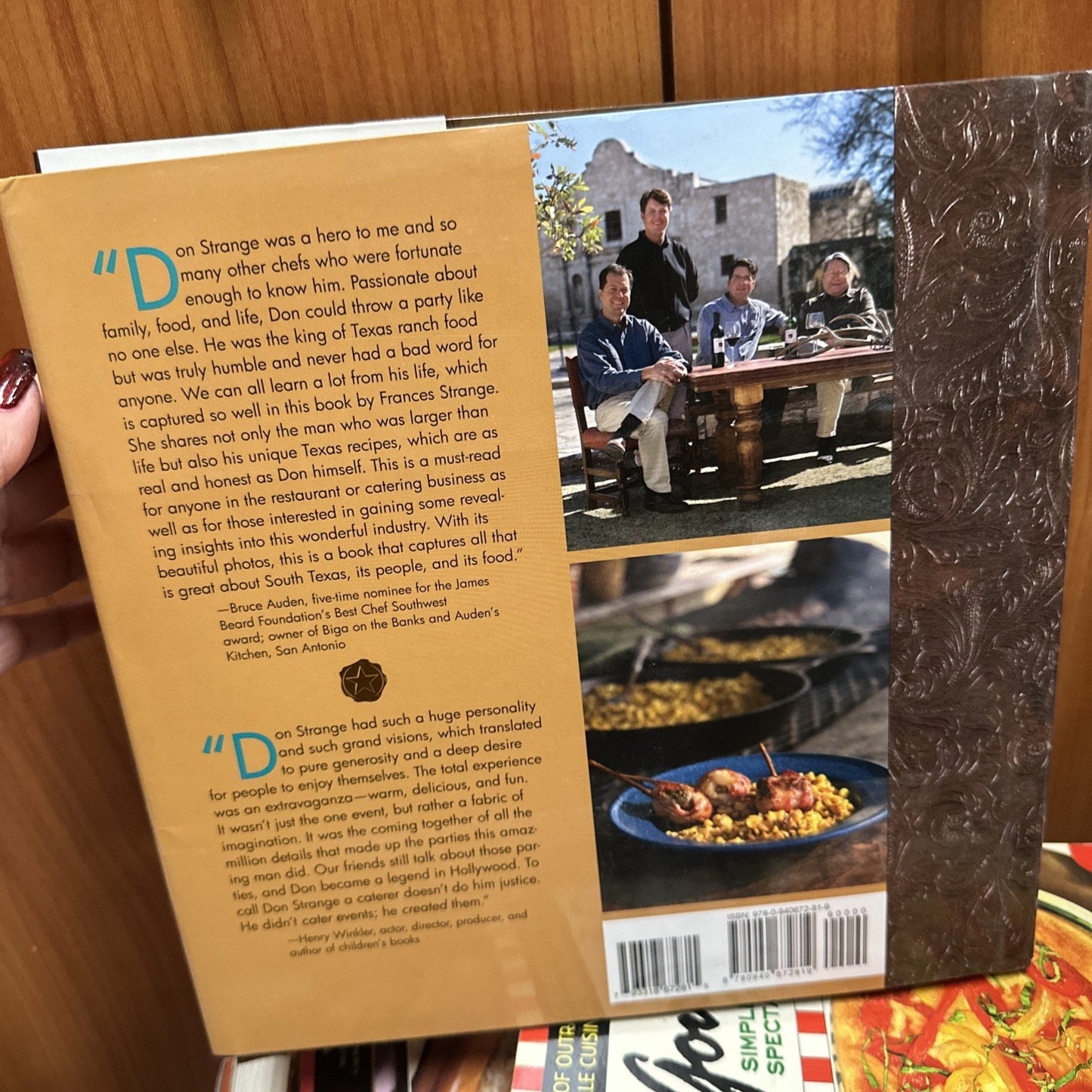Don Strange of Texas : His Life and Recipes by Frances Strange 2010 Signed 1st