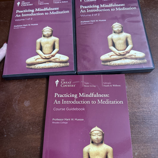 The Great Courses Practicing Mindfulness Introduction To Meditation Complete