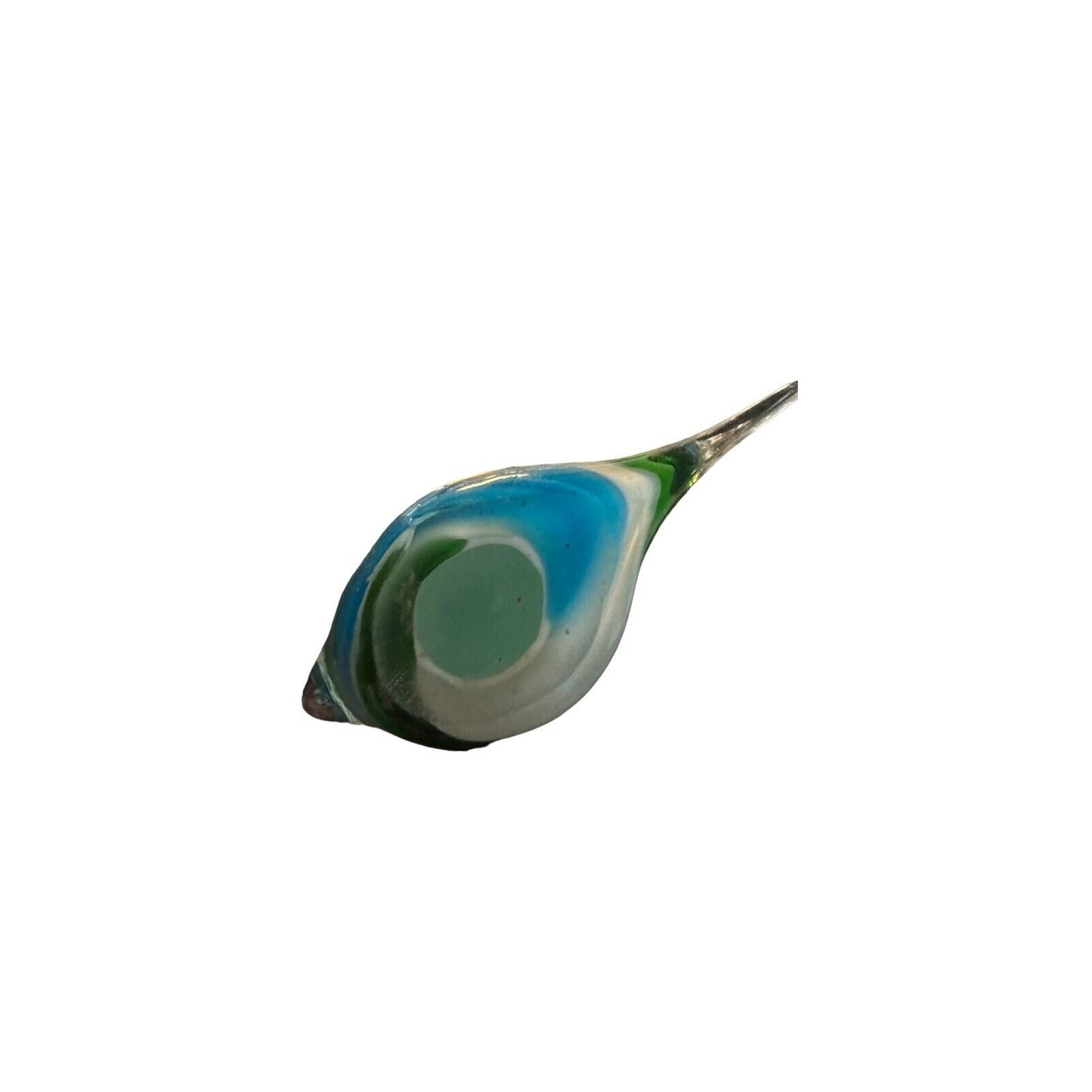 Blue & Green Tropical Fish Paper Weight Time Flies