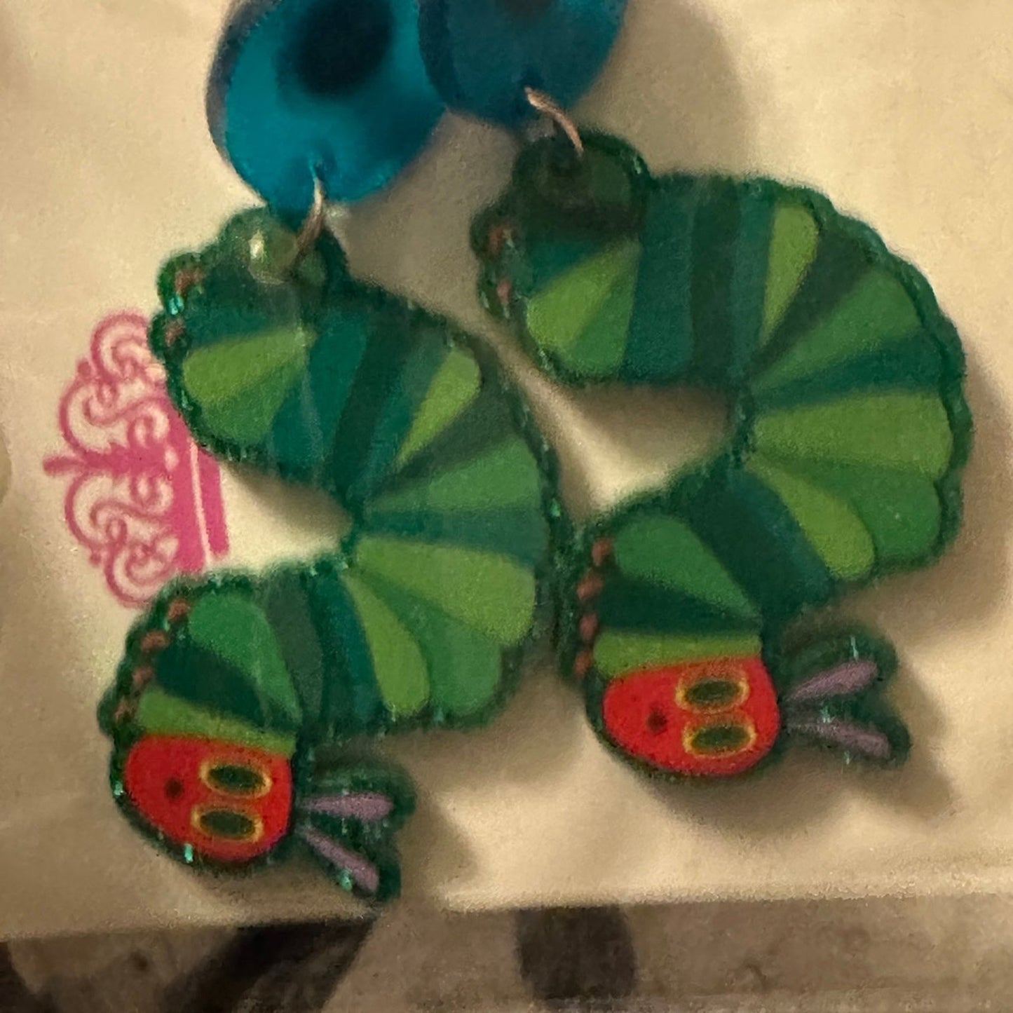 5 different Earrings teacher fun cute