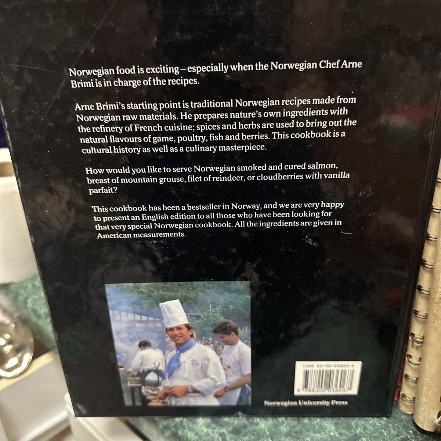 Vintage 1990 Taste of Norway Natural Ingredients Cookbook *Natural Ingredients*
