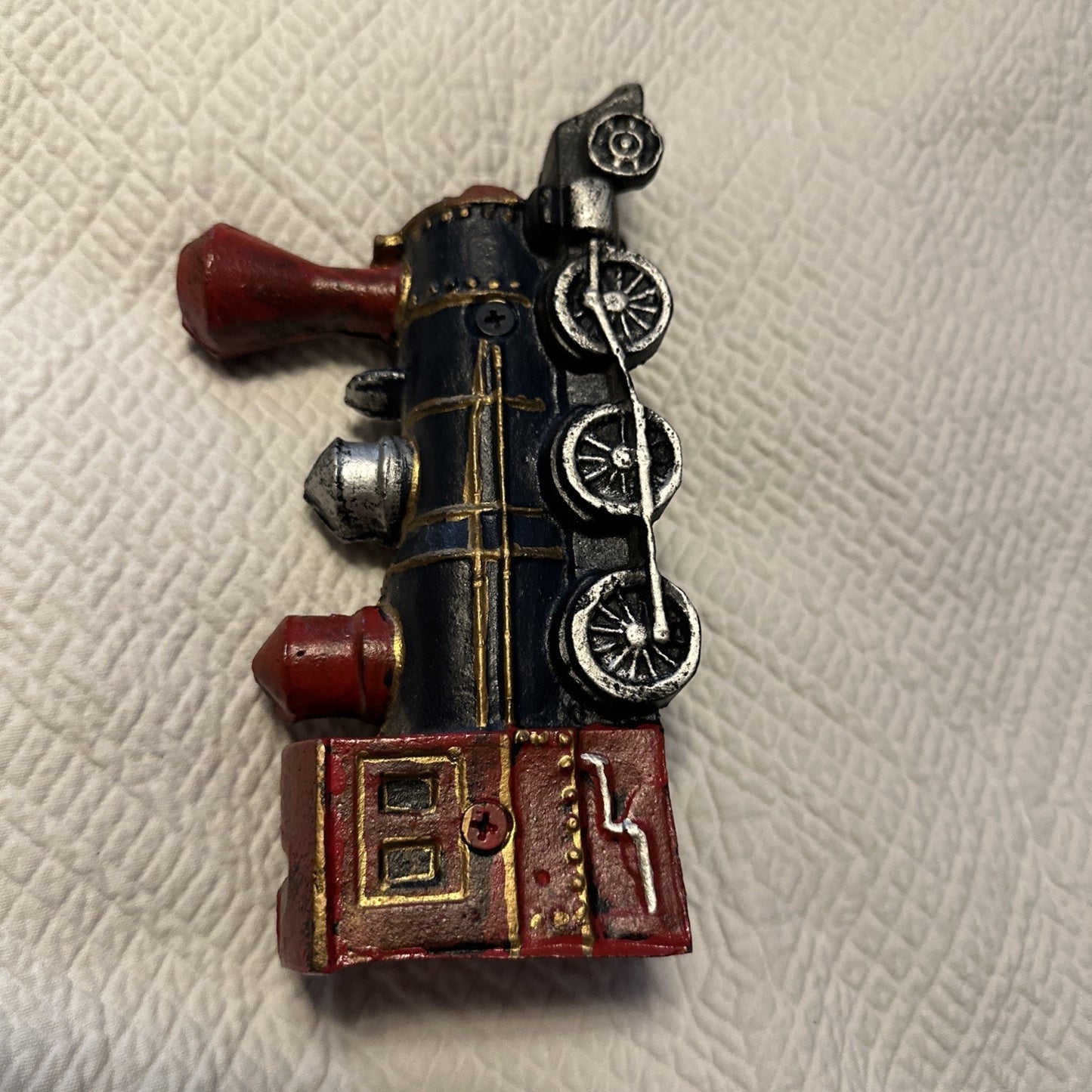 Vintage Cast Iron Locomotive Train
