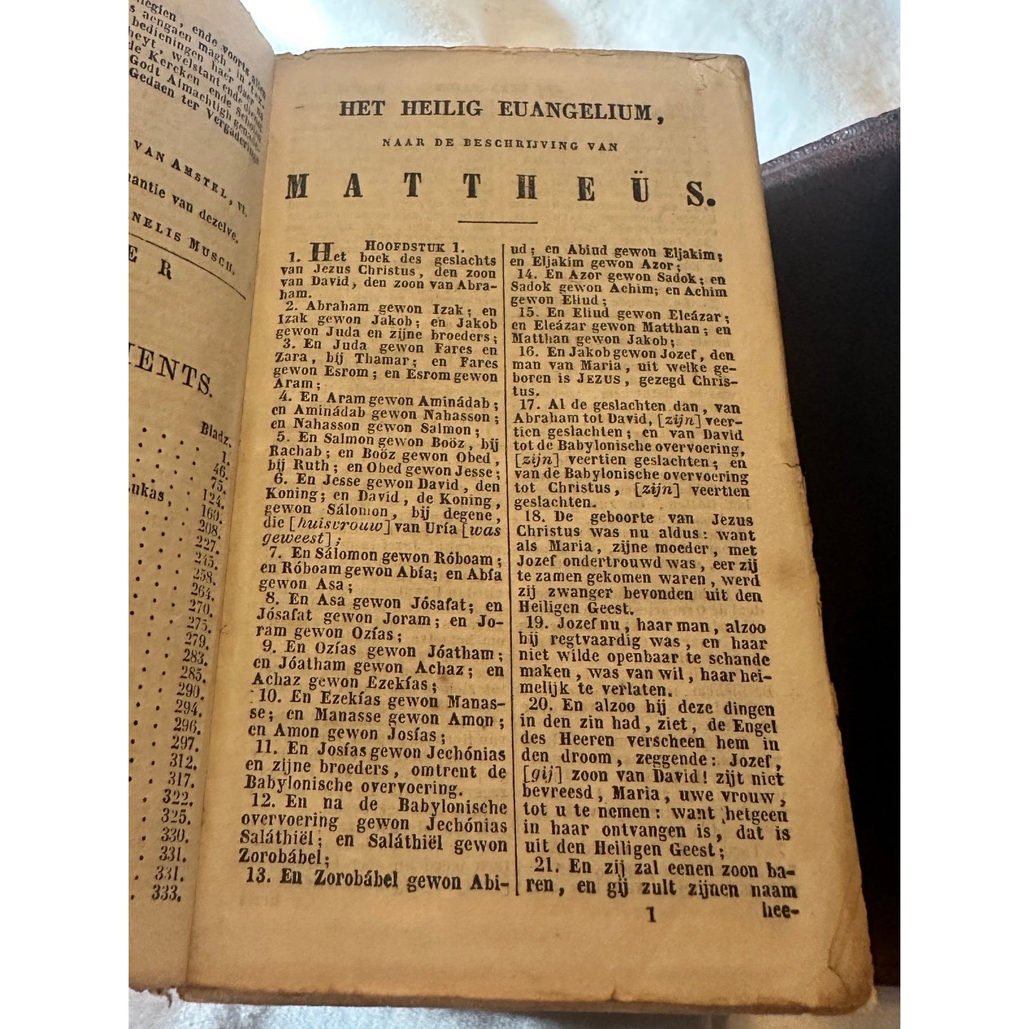 De Staten Generael Vereenighde Nederlanden 1637   Dutch antique Bible