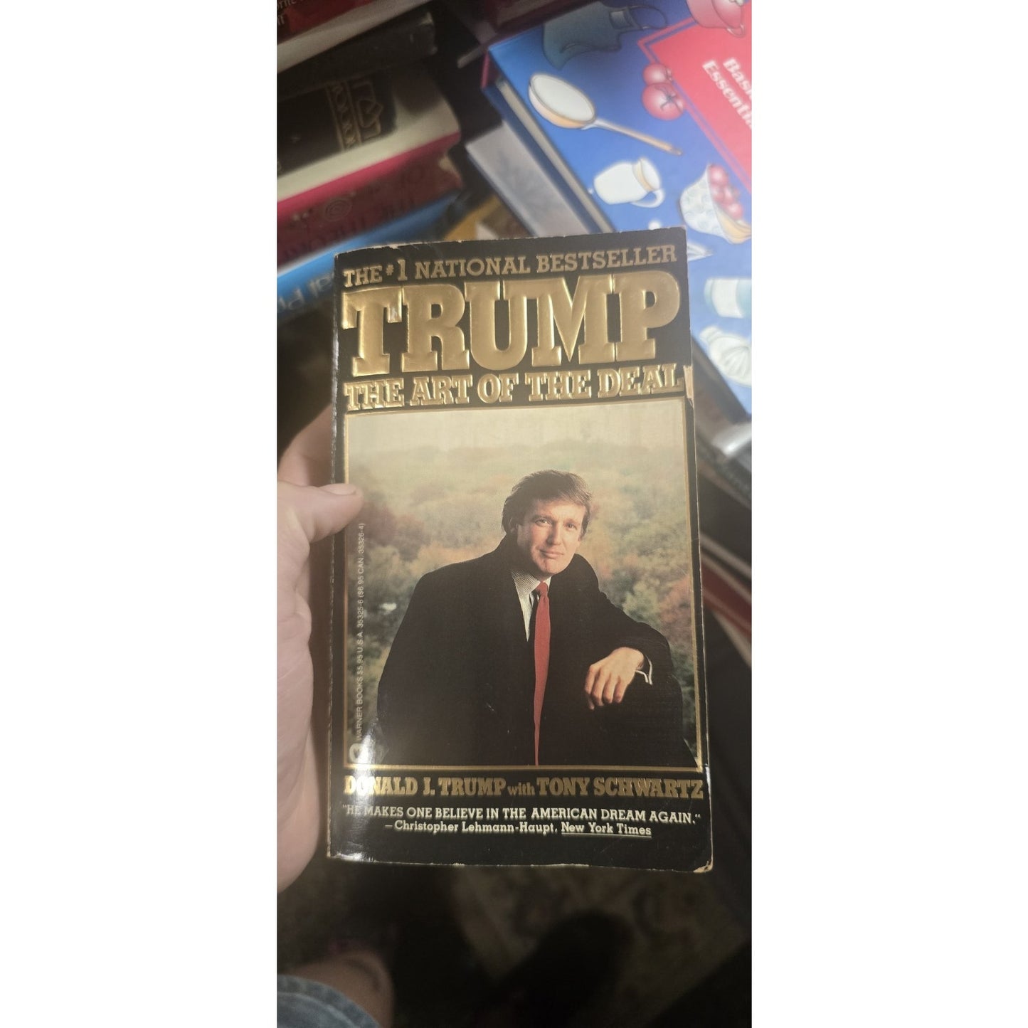 Trump:The Art Of The Deal by Donald J. Trump with Tony Schwartz (1989 Paperback)