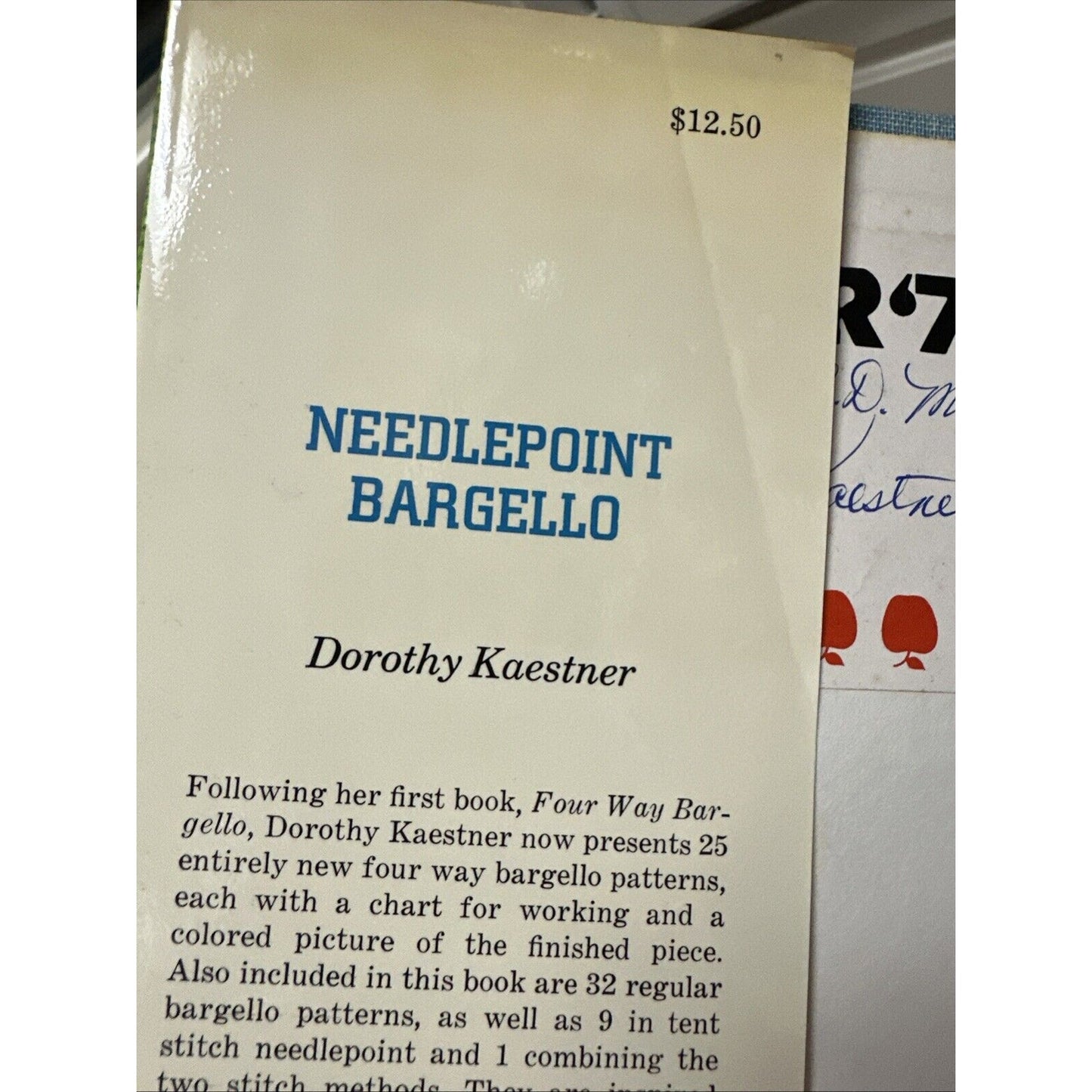 Needlepoint Bargello Signed Dorothy Kaestner