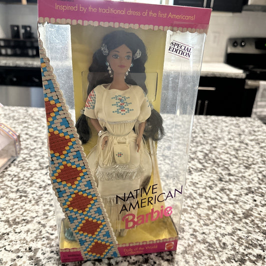 Native American Barbie Special Edition Dolls Of The World Collection 1992-3