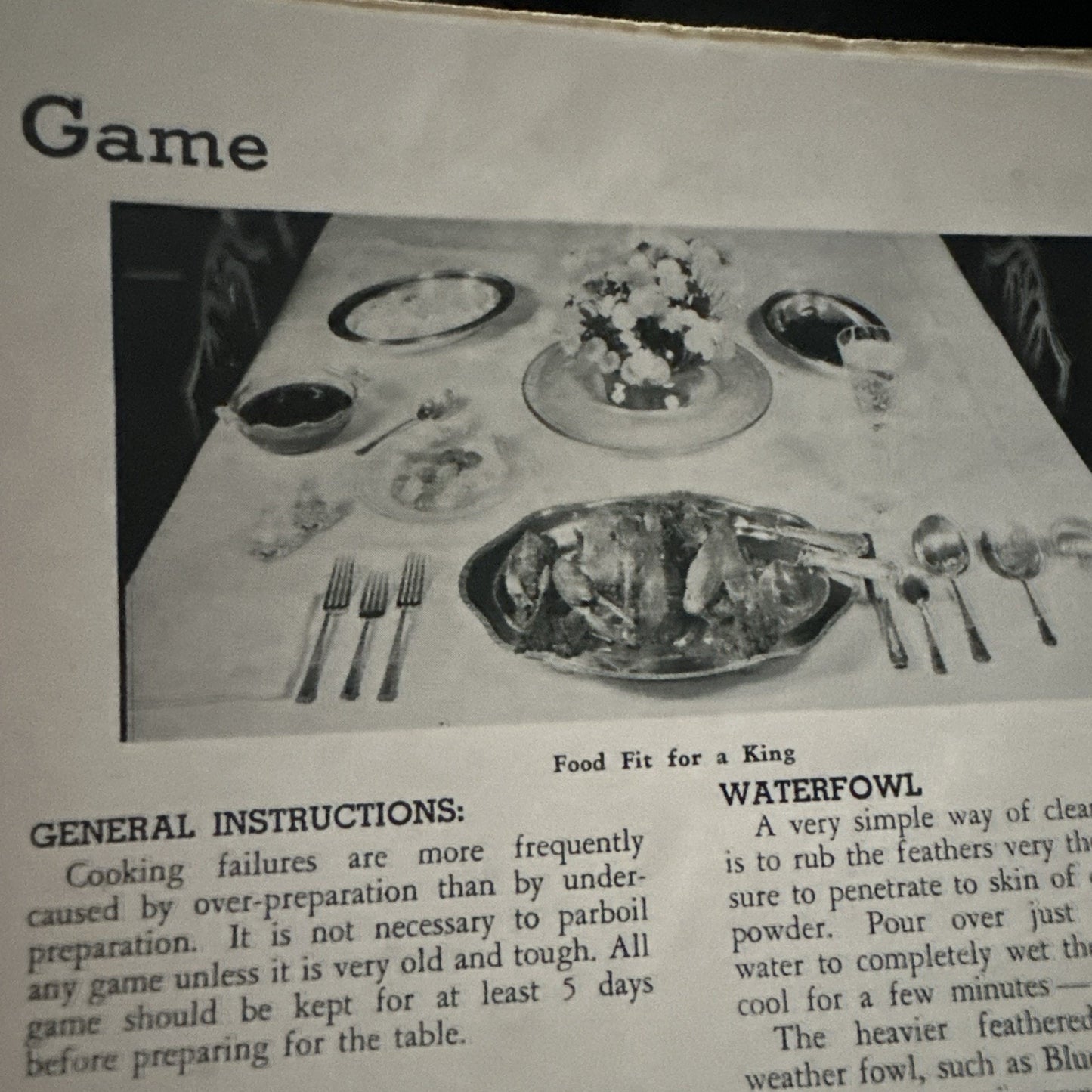 VTG 1948 Cooking The Modern Way With The Gibson Range Guide & Recipes Cookbook