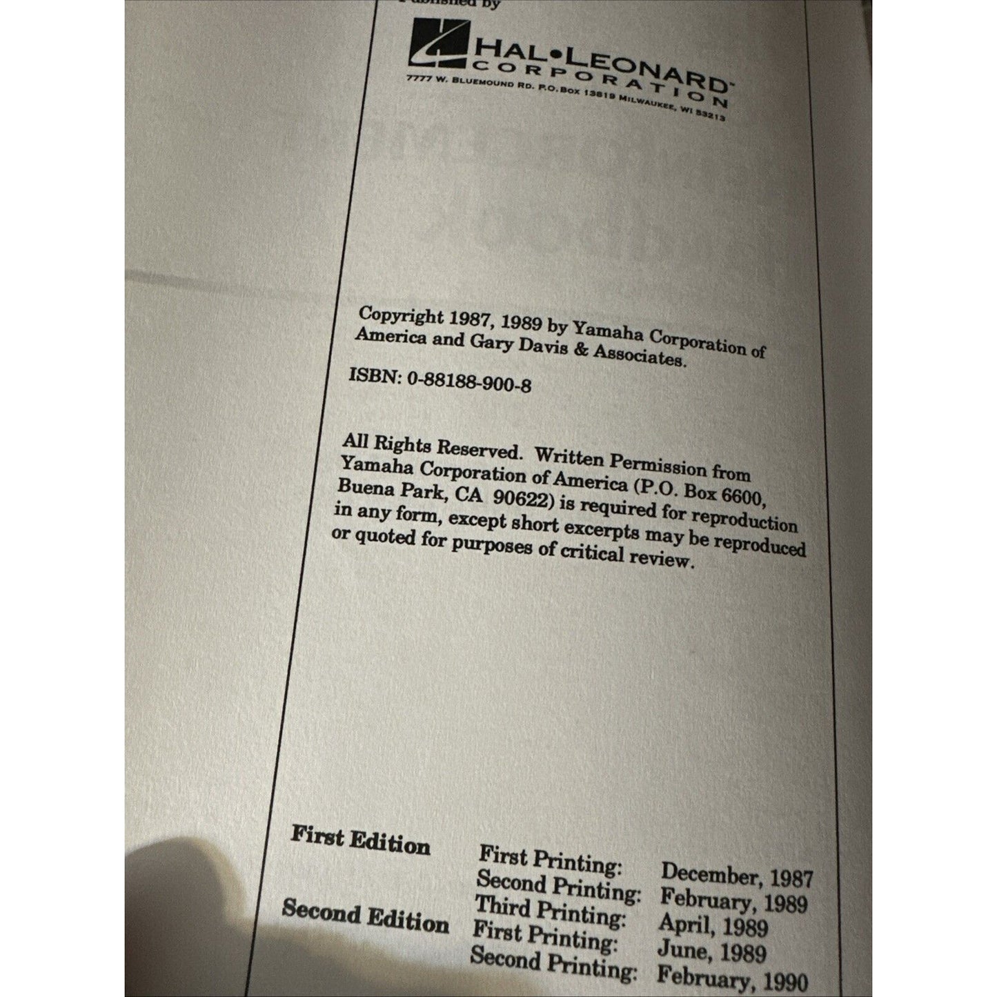 The Sound Reinforcement Handbook - Second Edition
