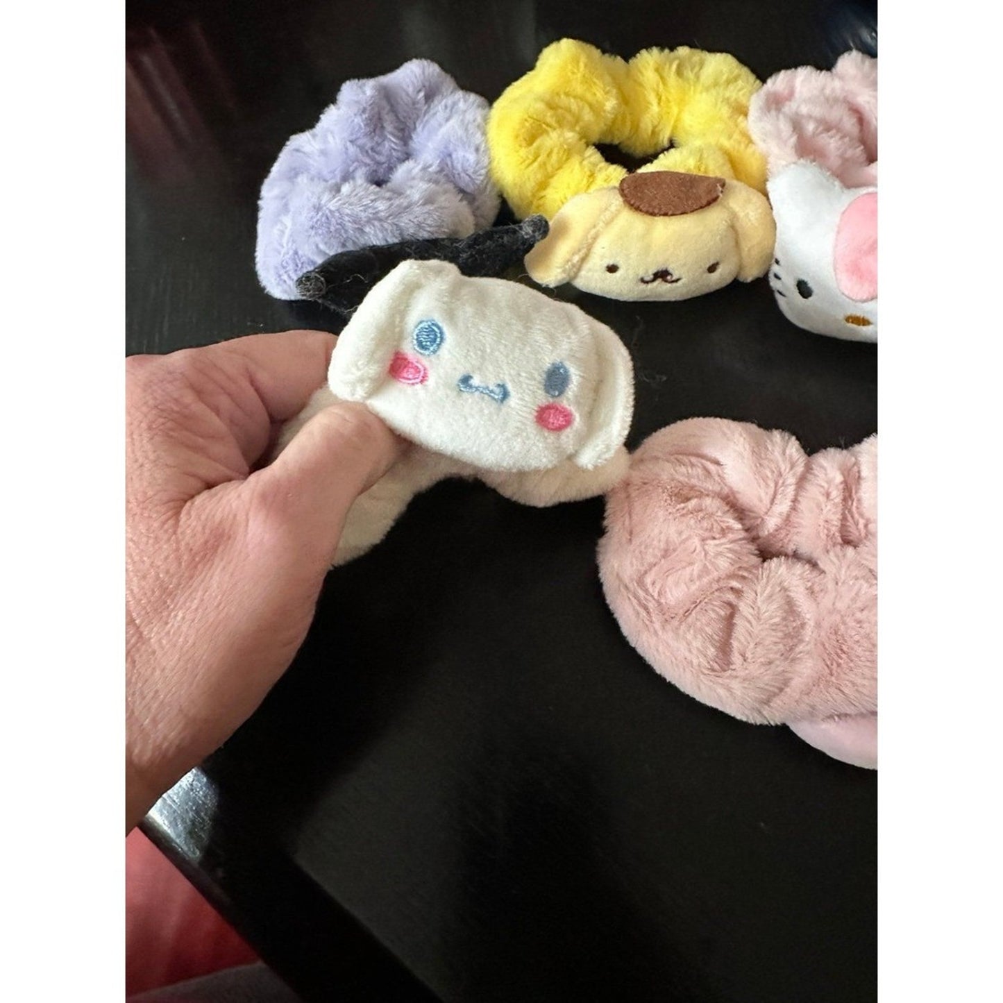5 New Scrunchie Kuromi hello Kitty my melody  Cinamaroll