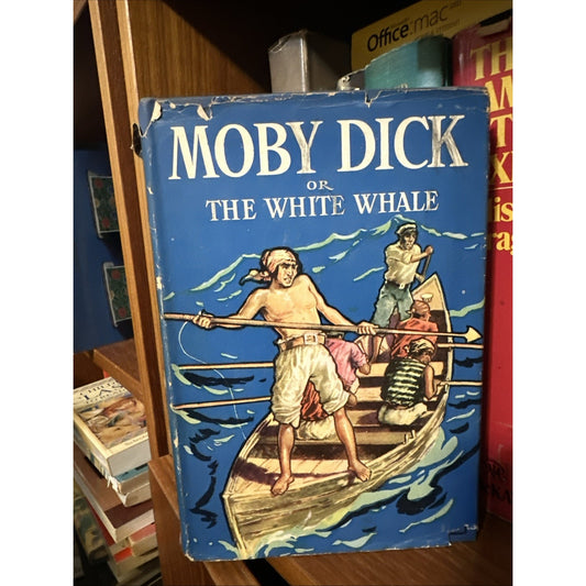 Moby Dick or The White Whale Herman Melville HC/DJ 1931 FIRST 1st EDITION NICE+