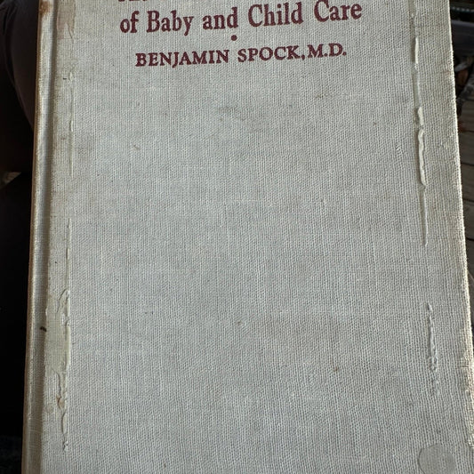 Dr Spock Baby and Child Care book 1966 8th printing